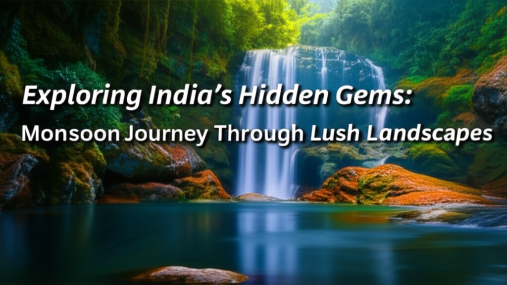 Exploring India’s Hidden Gems: A Monsoon Journey Through Lush Landscapes
