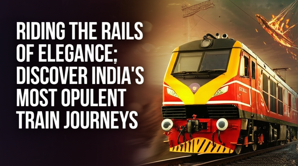 Riding the Rails of Elegance: Discover India’s Most Opulent Train Journeys
