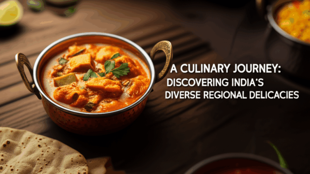 A Culinary Journey: Discovering India’s Diverse Regional Delicacies