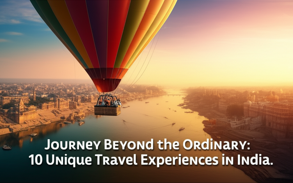 Journey Beyond the Ordinary: 10 Unique Travel Experiences in India