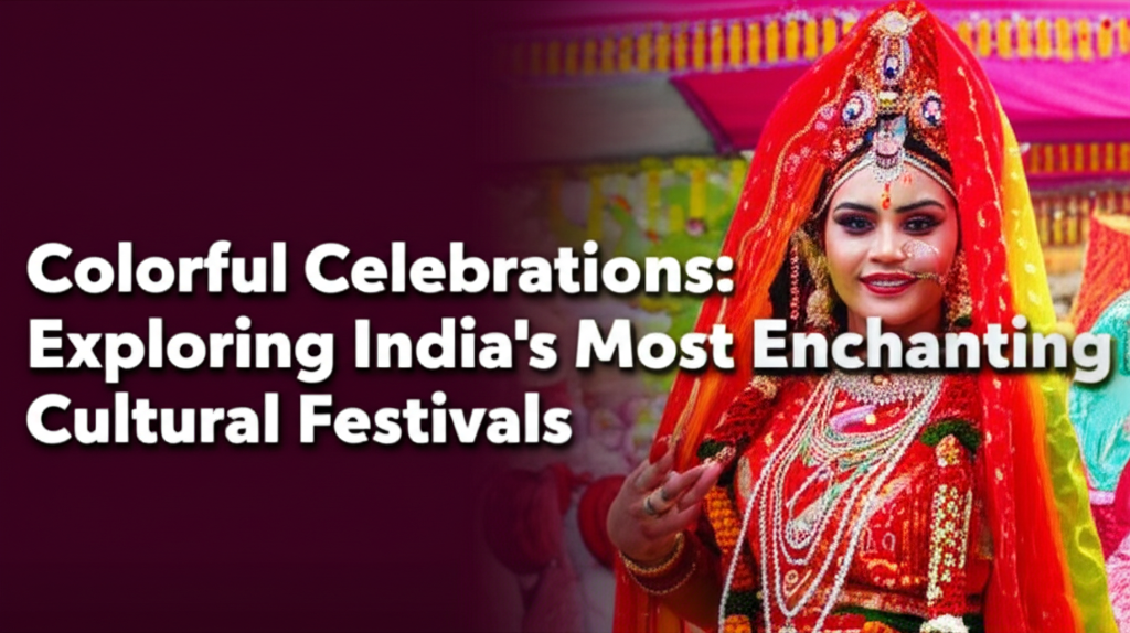 Colorful Celebrations: Exploring India’s Most Enchanting Cultural Festivals