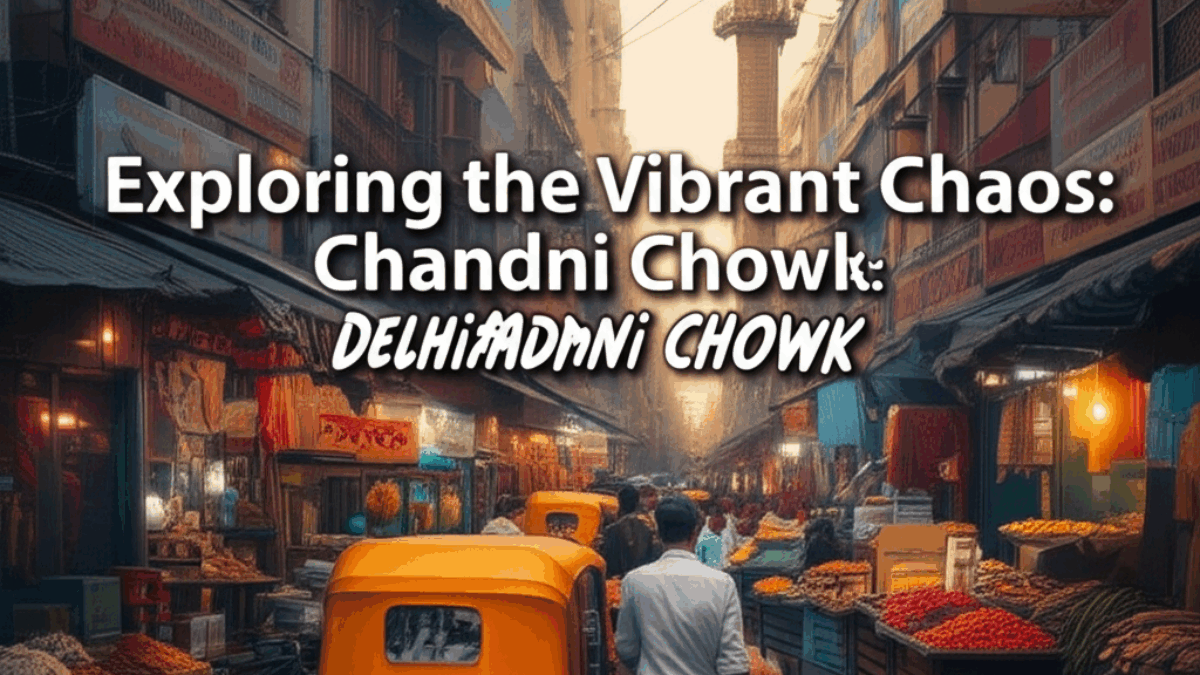 Exploring the Vibrant Chaos: A Journey Through Delhi’s Chandni Chowk