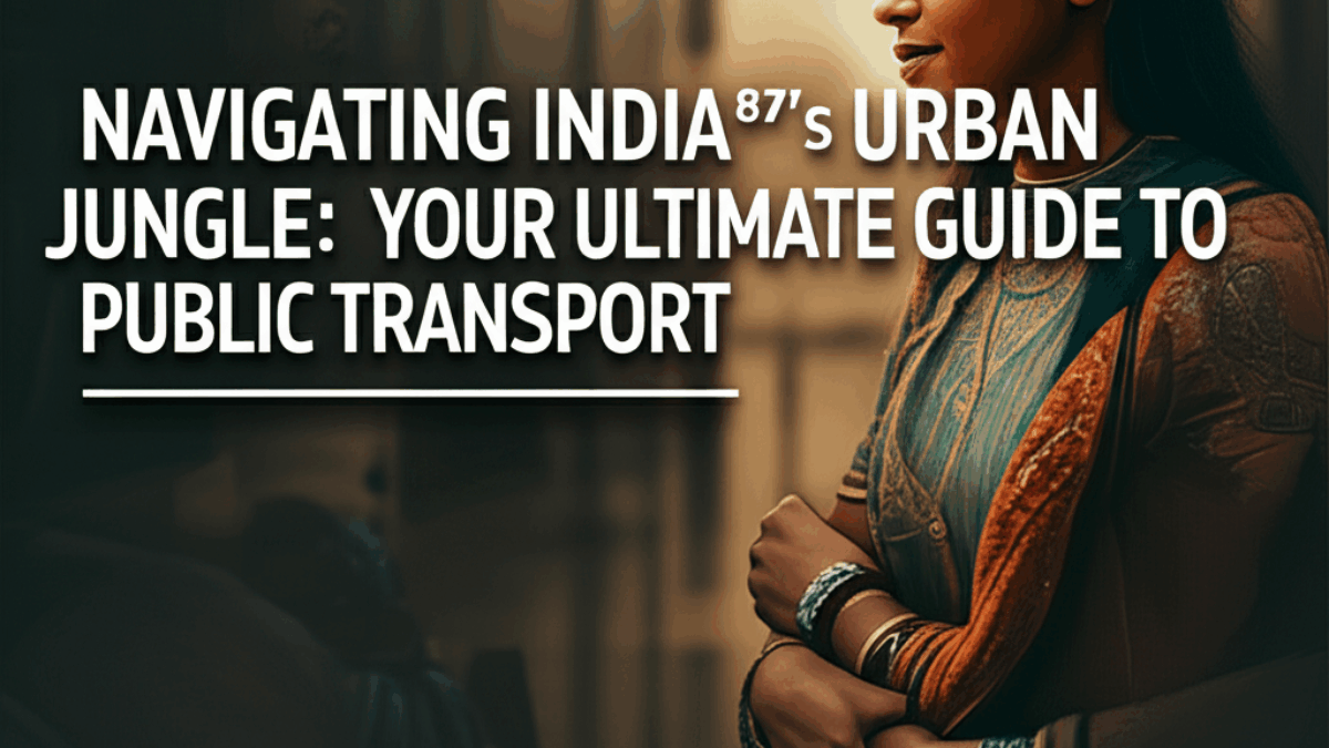 Navigating India’s Urban Jungle: Your Ultimate Guide to Public Transport